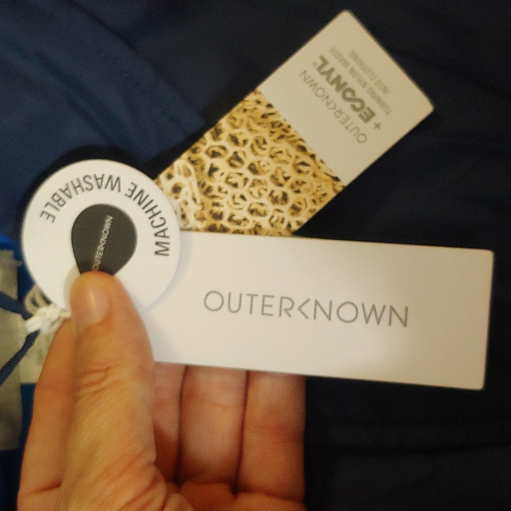 Outerknown Evolution Econyl Nylon Jacket – Navy (… - image 7